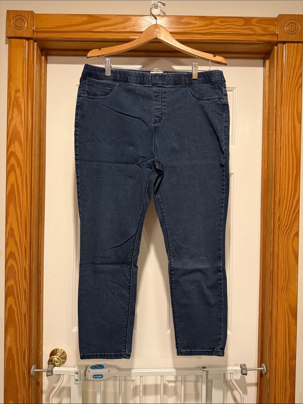 St. John's Bay Navy Stretch Jeggings